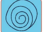 garis spiral