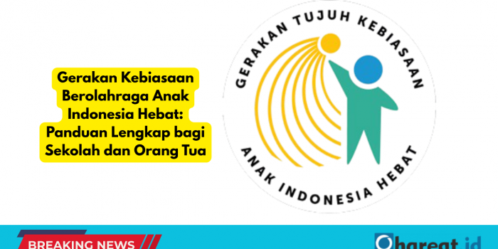 Gerakan Kebiasaan Berolahraga Anak Indonesia Hebat