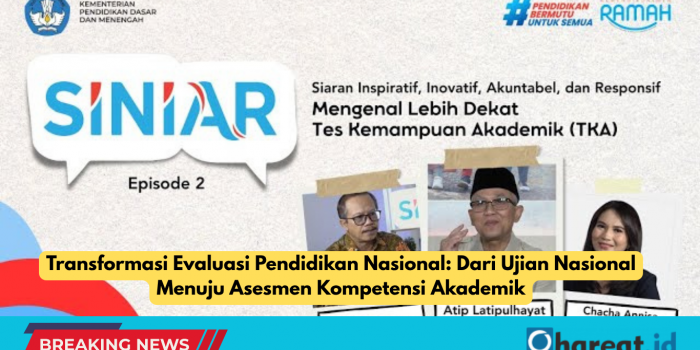Transformasi Evaluasi Pendidikan Nasional: Dari Ujian Nasional Menuju Asesmen Kompetensi Akademik